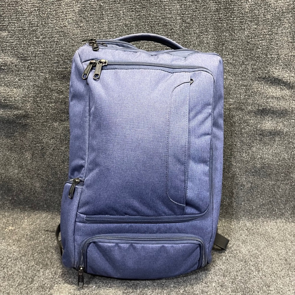 eBags EB2146-16 Blue Professional Slim 17" Laptop Backpack Travel Commuter Bag